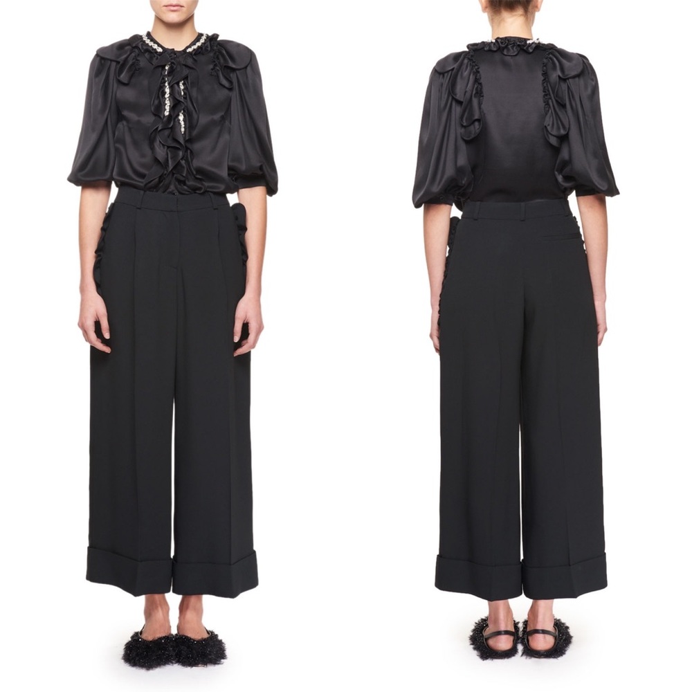 Simone Rocha - Jeweled Silk Blouse